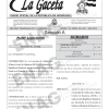 La Gaceta N° 35,816 del 07 de enero de 2022